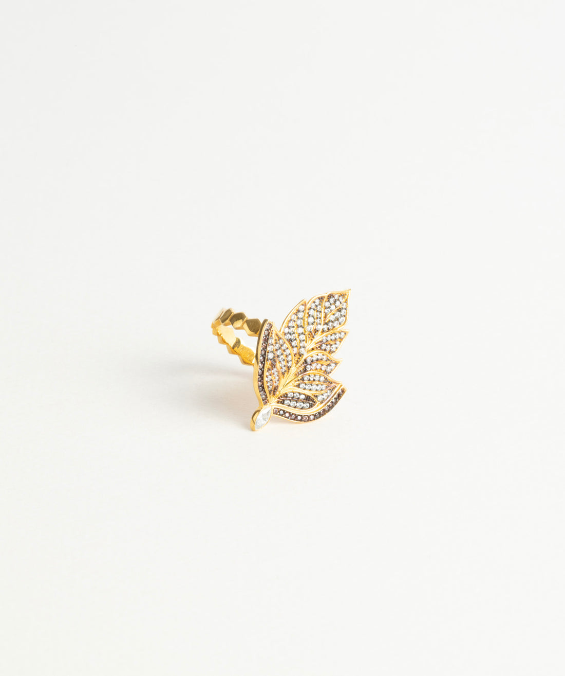 Bijou Leaf Ring