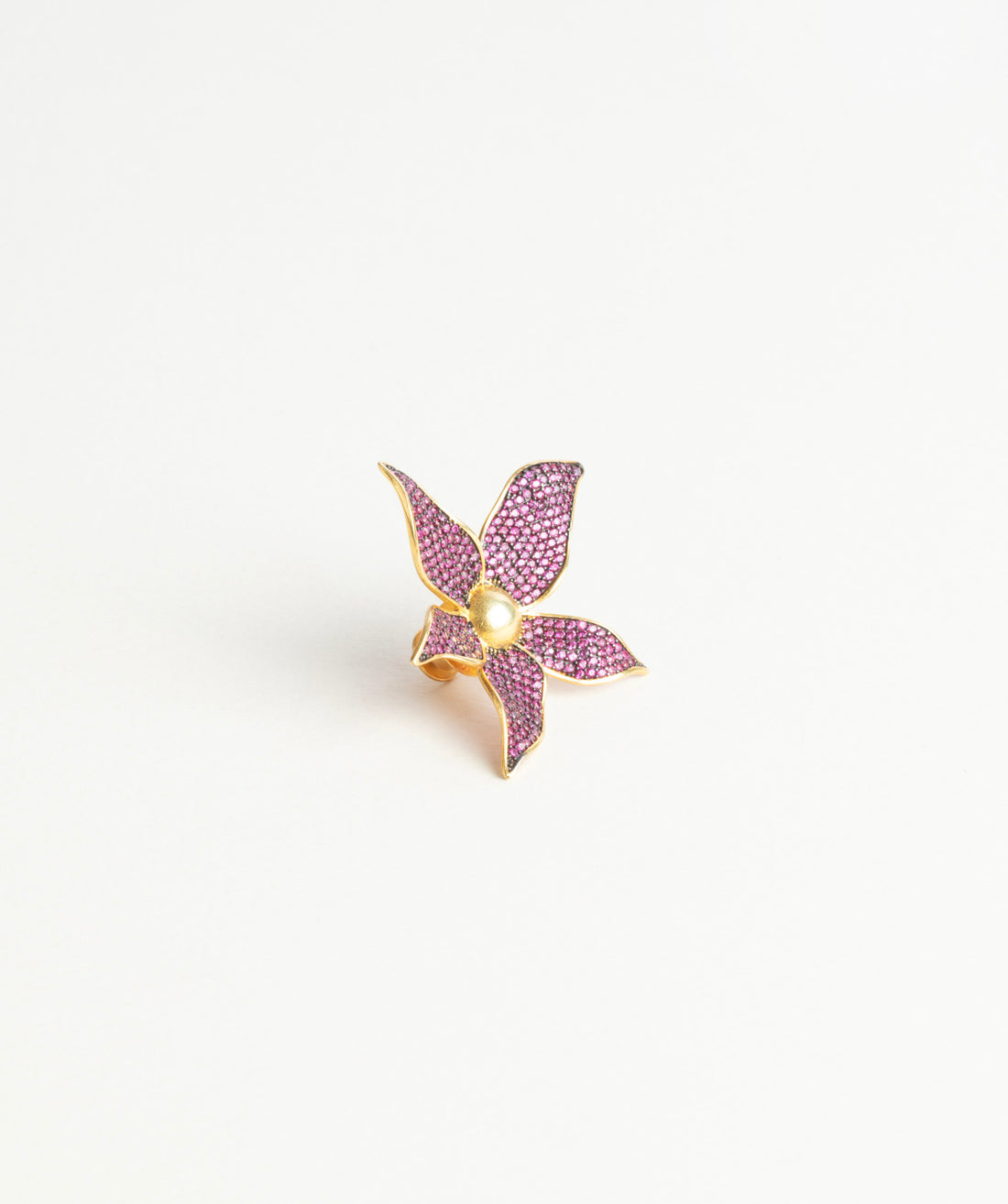 Columbine Flower Brooch